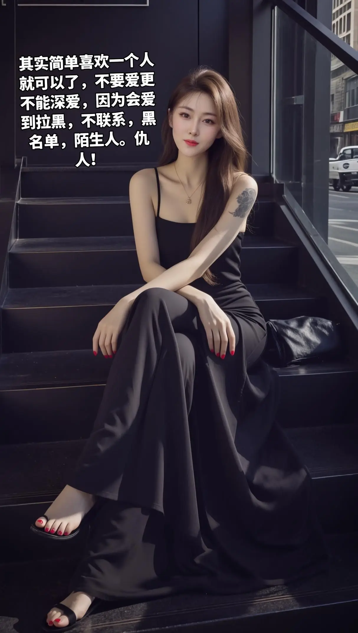 以后就算遇到对的人简单喜欢就好了，不能爱！不然会爱死他的！