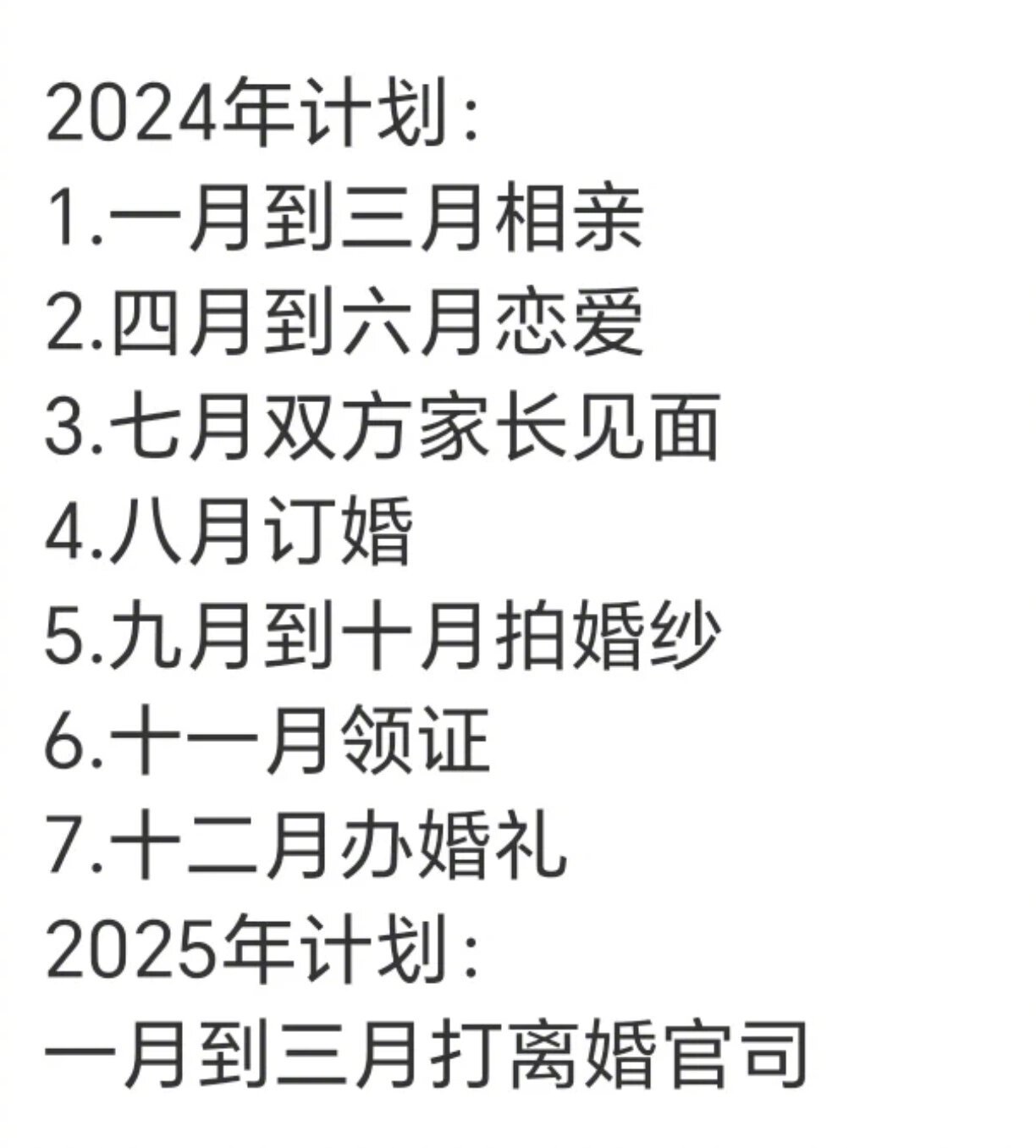 2024年开年计划 ​​​