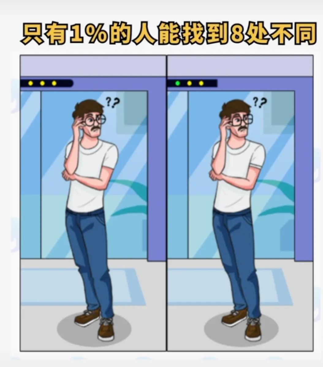 找不同，这个真费眼