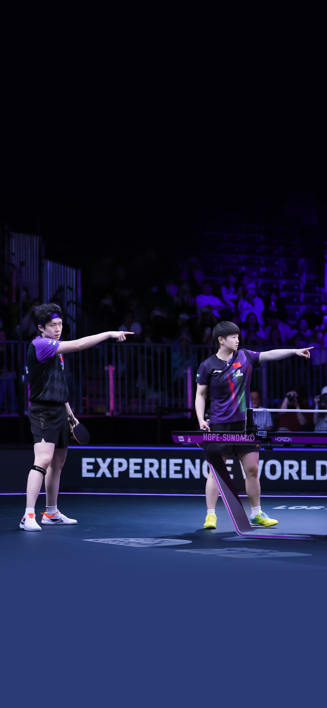 王楚钦孙颖莎 🦁🦈可可爱爱奇奇怪怪（📱壁纸）（2026WTT美国大满贯 3