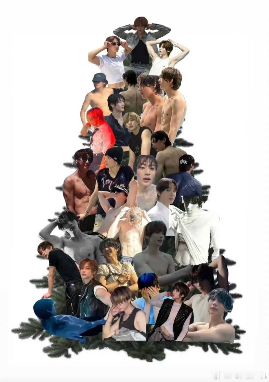 李灿荣版圣诞树 