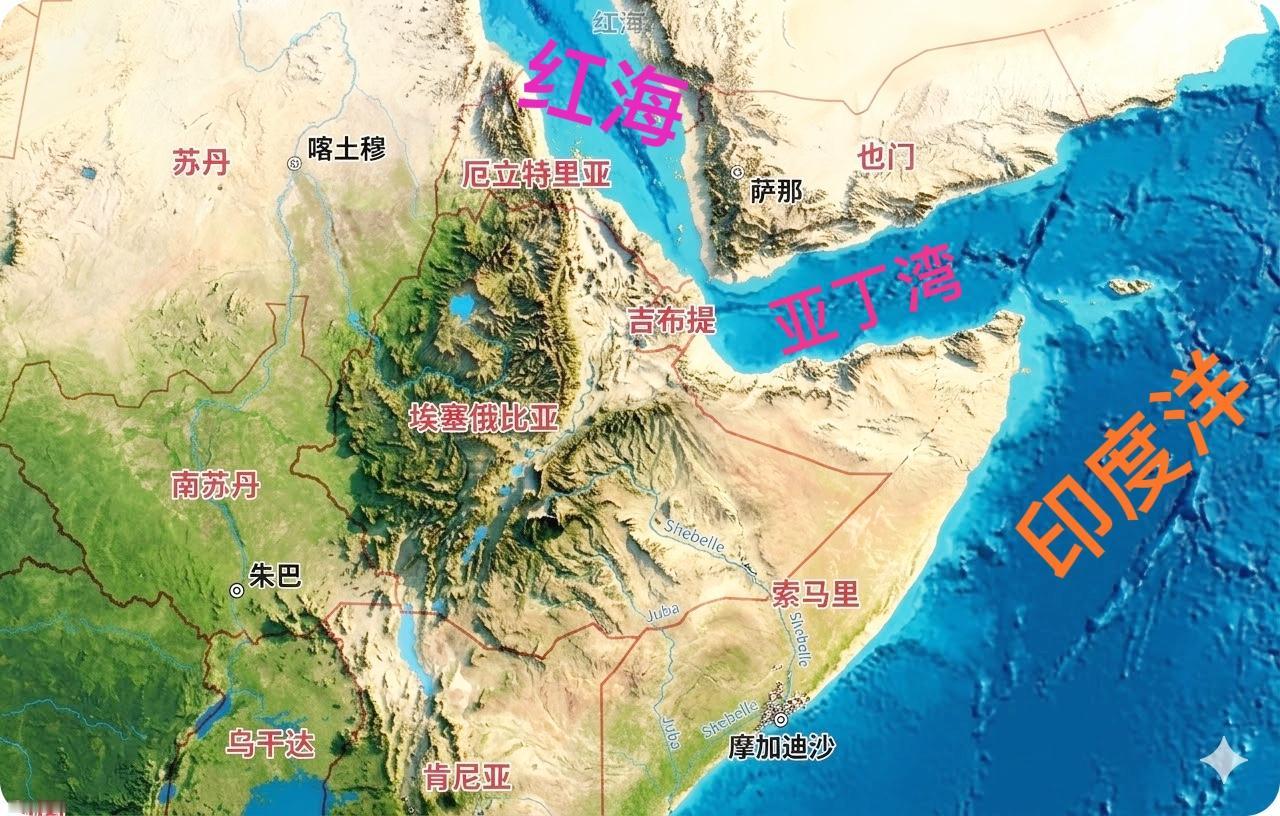 “非洲之角”索马里：为什么这里海盗泛滥？

1.地理位置优越：
它是“东非、阿拉