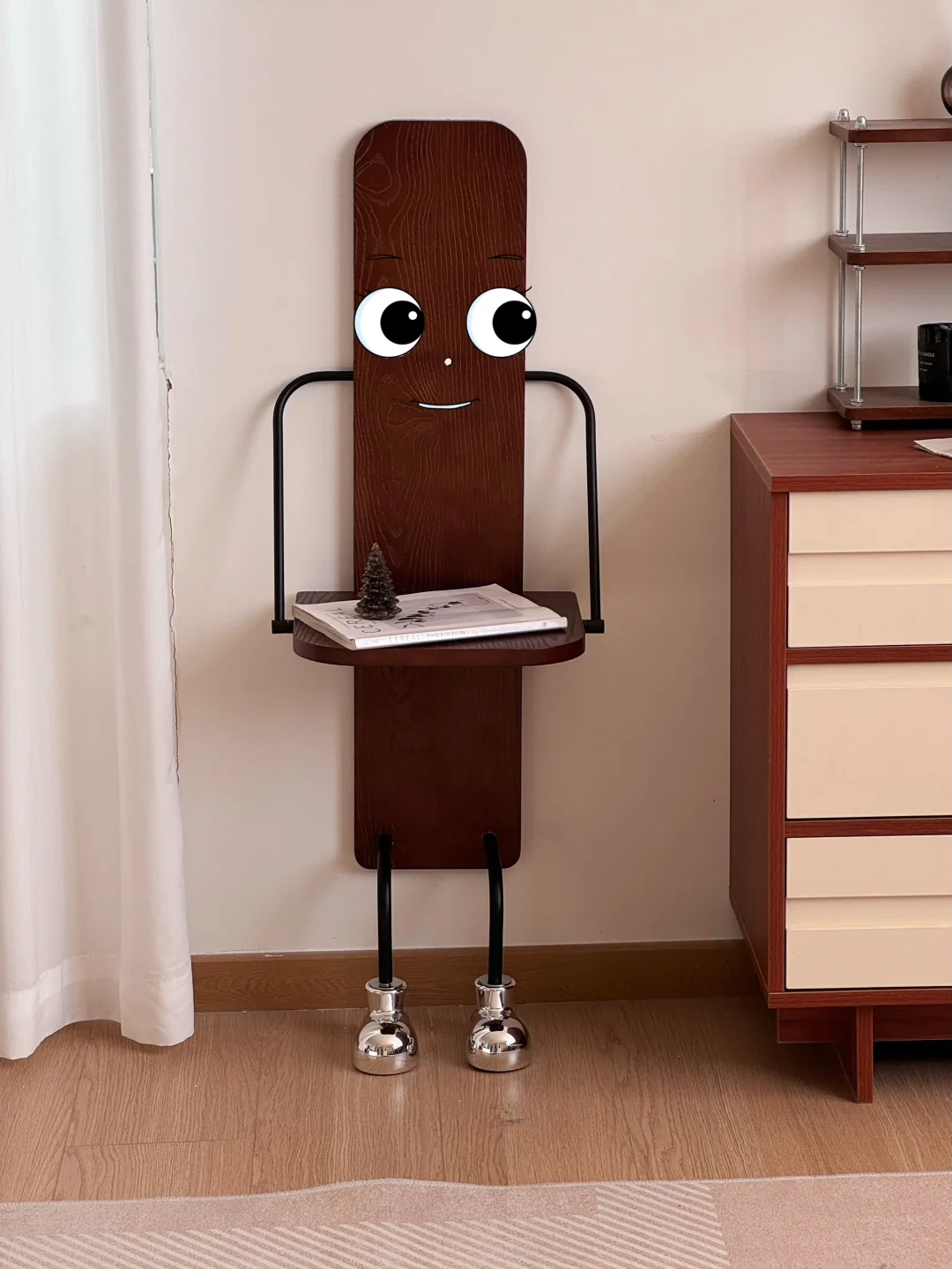 挖到超可爱的置物架！加上表情更加生动了