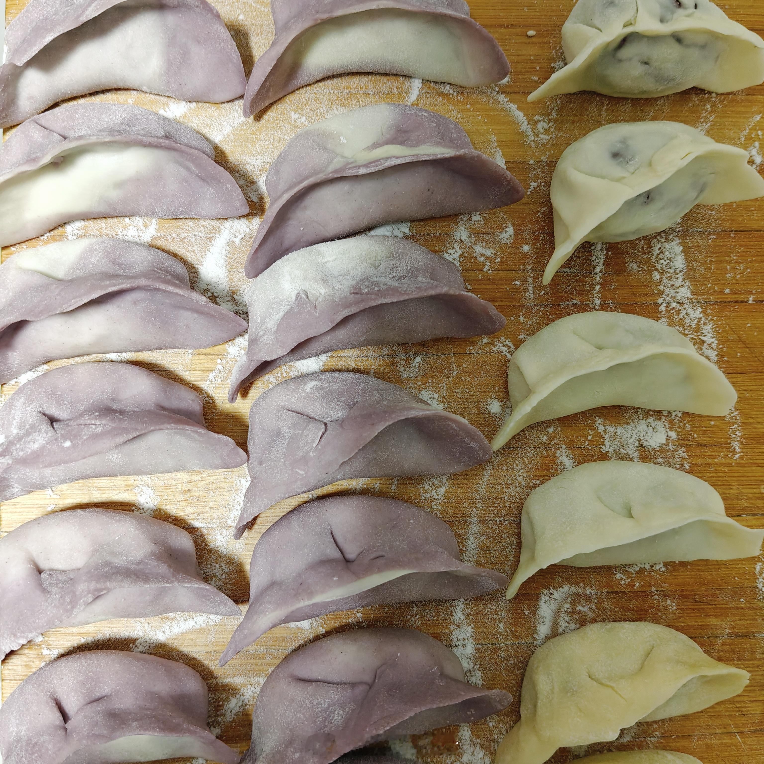 我妈包的饺子，怎么样？😎 