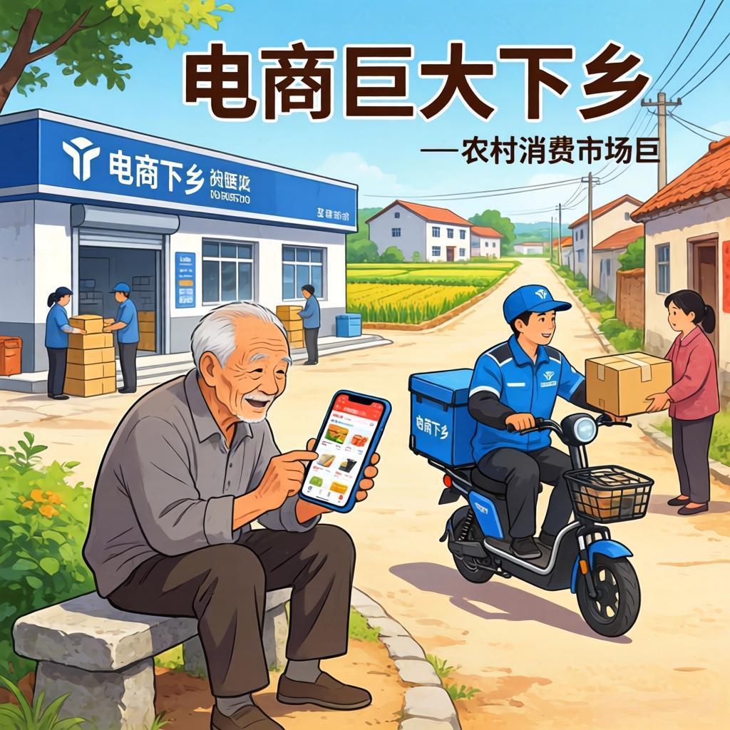 电商巨头下乡，农村经济的“新风口”真的来了？

村口张大爷最近逢人就夸：“以前买