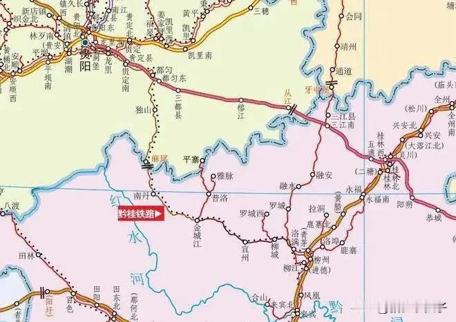 黔桂铁路增建二线，改造扩能升级，届时线路设计时速达到160km/h。这样一来，全