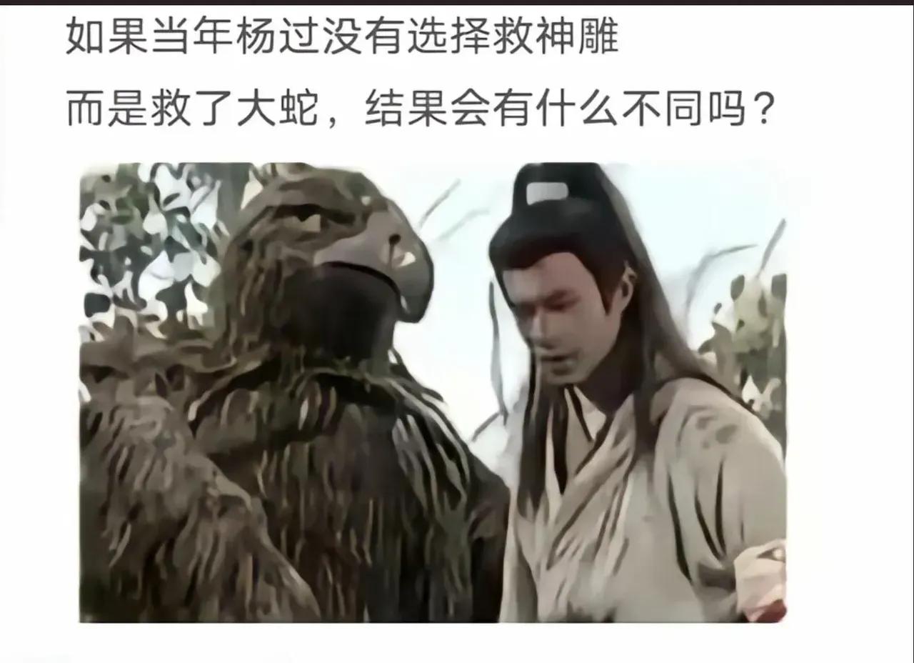 当初若是小龙女选择了尹志平，那么杨过该怎么办，会选择郭襄？

#神雕侠侣情怀# 