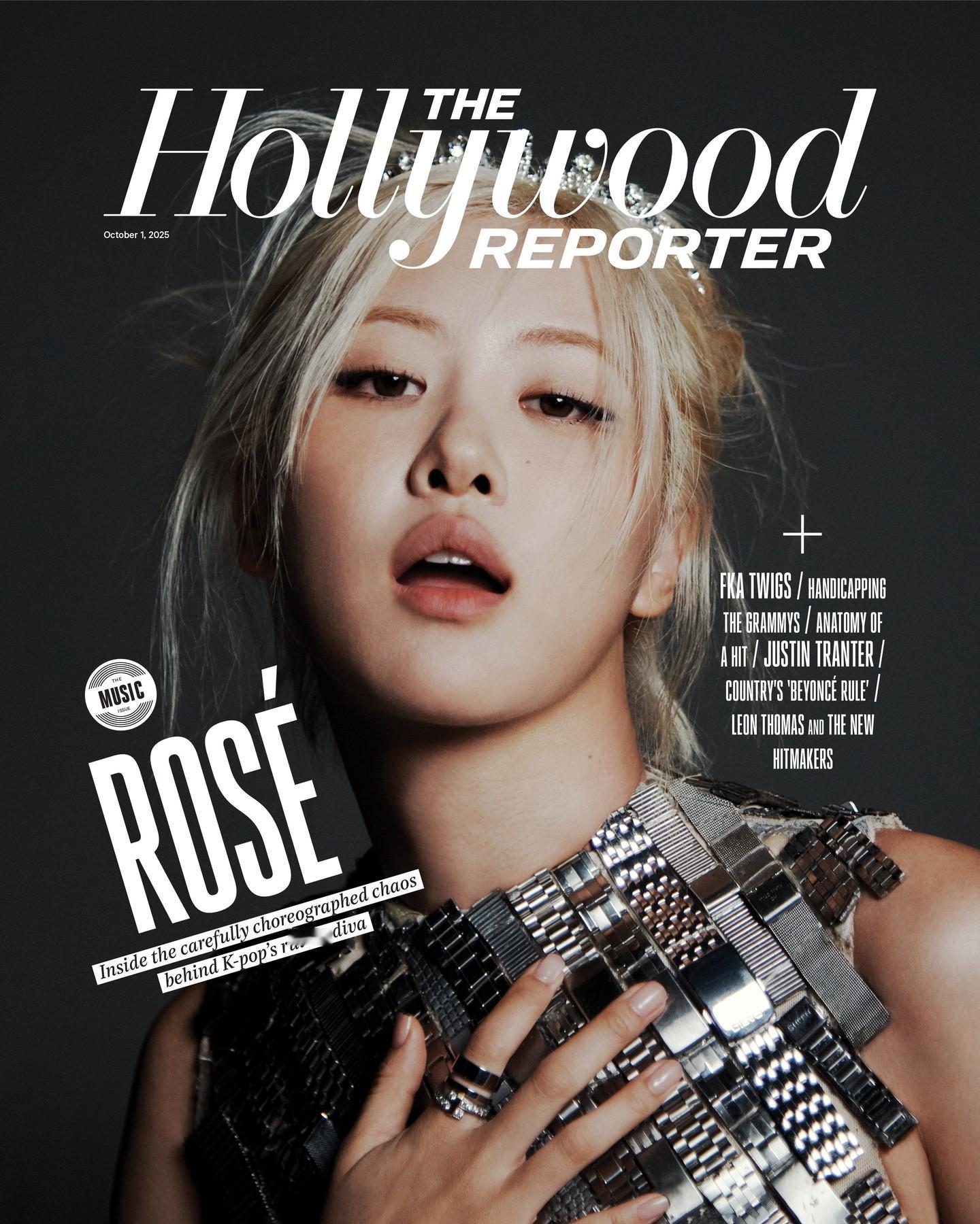 Rosé 朴彩英 x The Hollywood Reporter Octobe