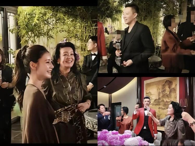 520这一家人太好磕了，兰姐携筱梅高调现身，这婆媳关系简直绝了。
520那天，兰