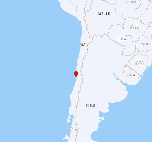 【欧洲地中海地震中心】发布，2026-06-06 14:02:17 在 离岸瓦尔