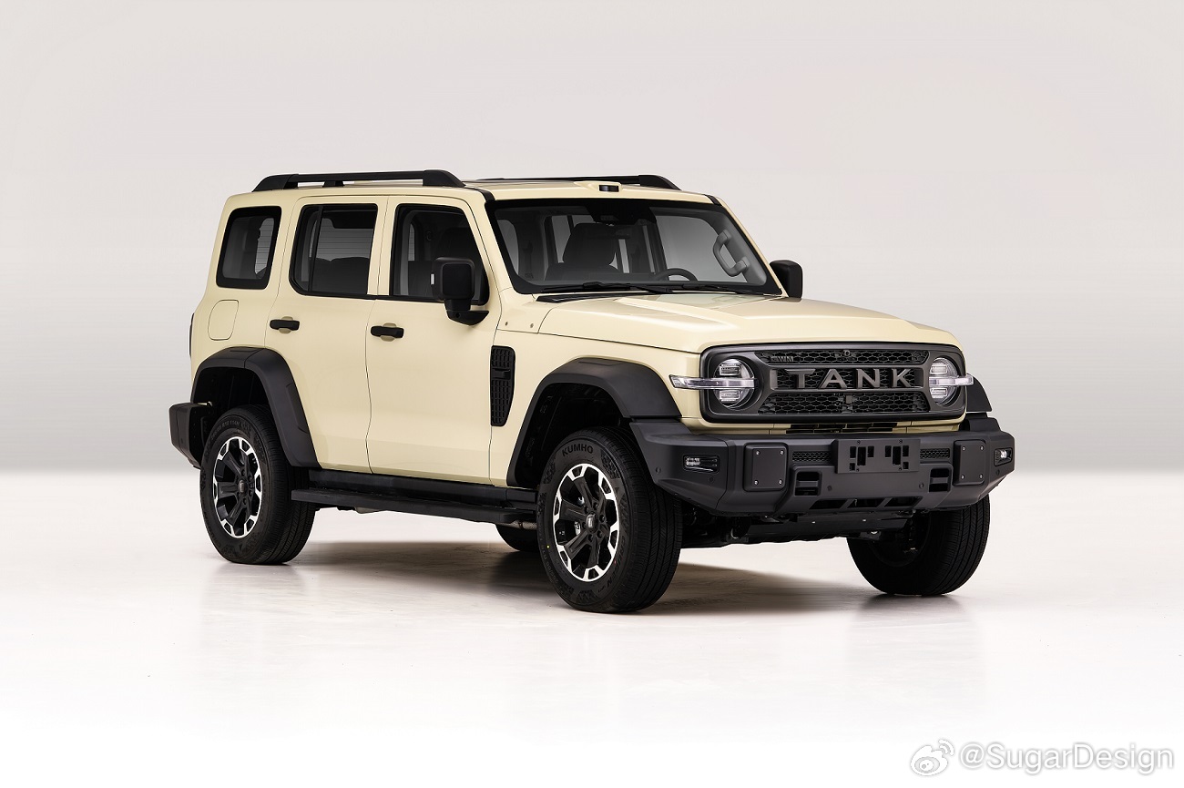 新坦克300申报图发布！车身尺寸4886x1984x1927mm，轴距3010车