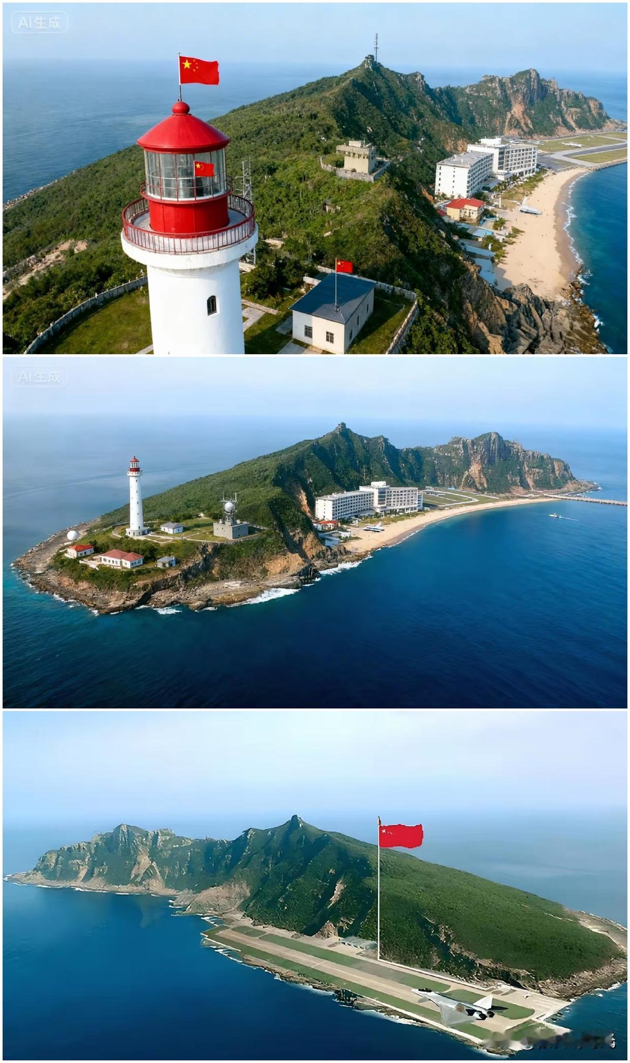 不得不说，佩服，刚说要借此强烈要求在钓鱼岛上驻军，就有高人把以后钓鱼岛想象图给发