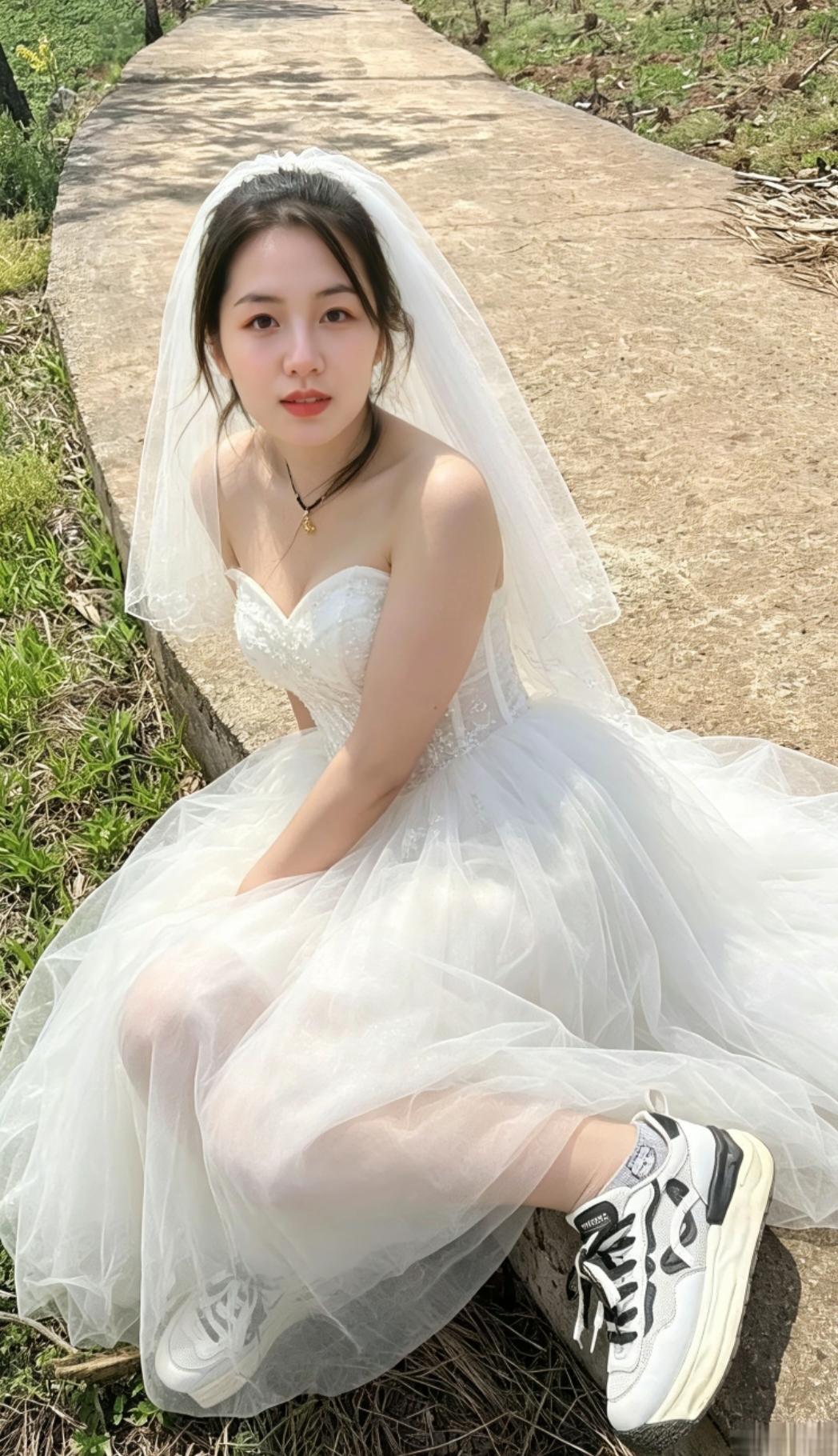 建议你出门戴面纱，不然别人光顾着看你，撞电线杆上了还得找你报销医药费，多不划算有