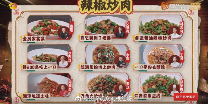 复刻湖南辣椒炒肉祖师爷同款家乡美食大赛 湖南人餐桌上的家常菜-辣椒炒肉成为家乡美