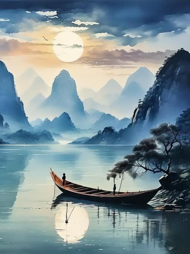 《赤壁赋》最后两段
    苏子曰：“客亦知夫水与月乎？逝者如斯，而未尝往也；盈