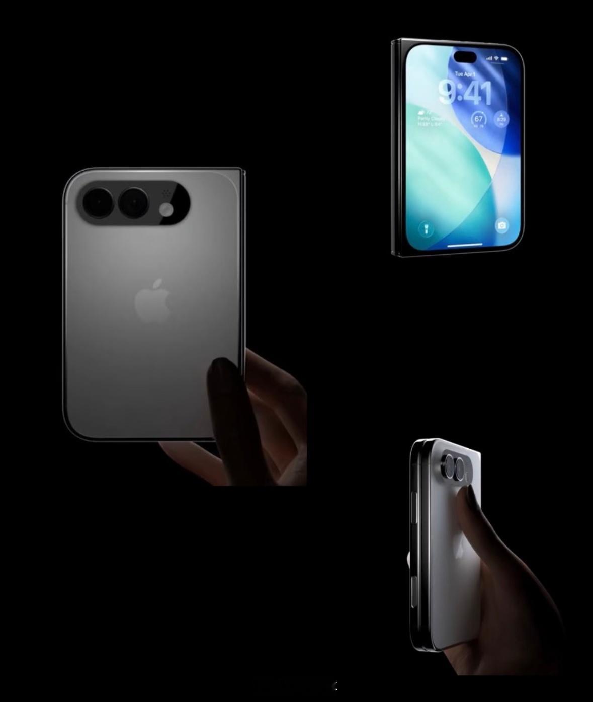 曝苹果折叠屏内屏几乎无折痕“几乎与折痕”，那就是还是有折痕，没能做到纯平直板只有