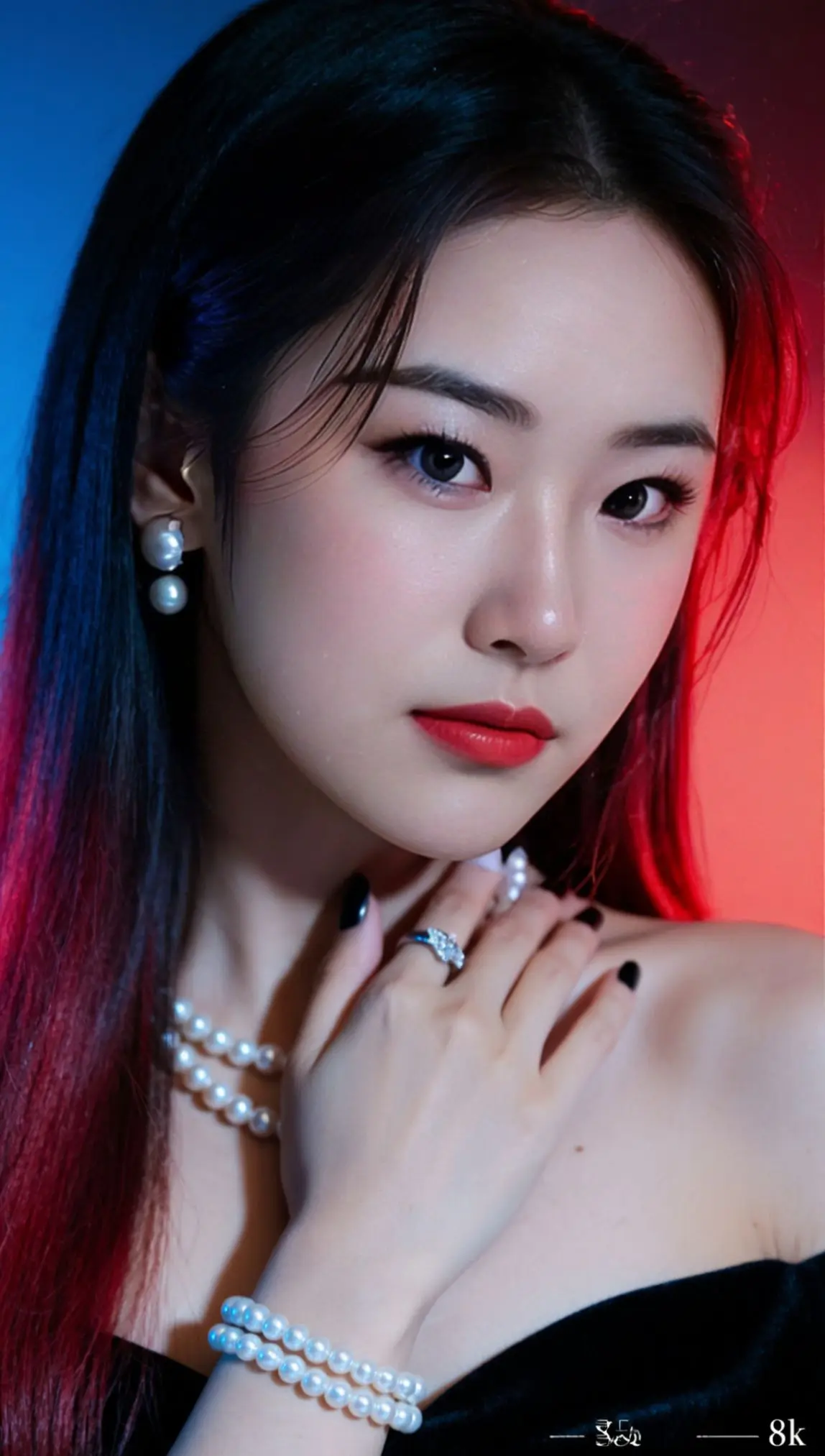 AI幻彩珍珠写真 ai创作