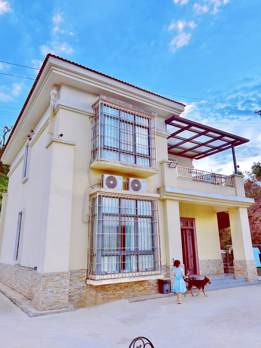 爸妈送的乡村小房子，我真的很知足了！🥹