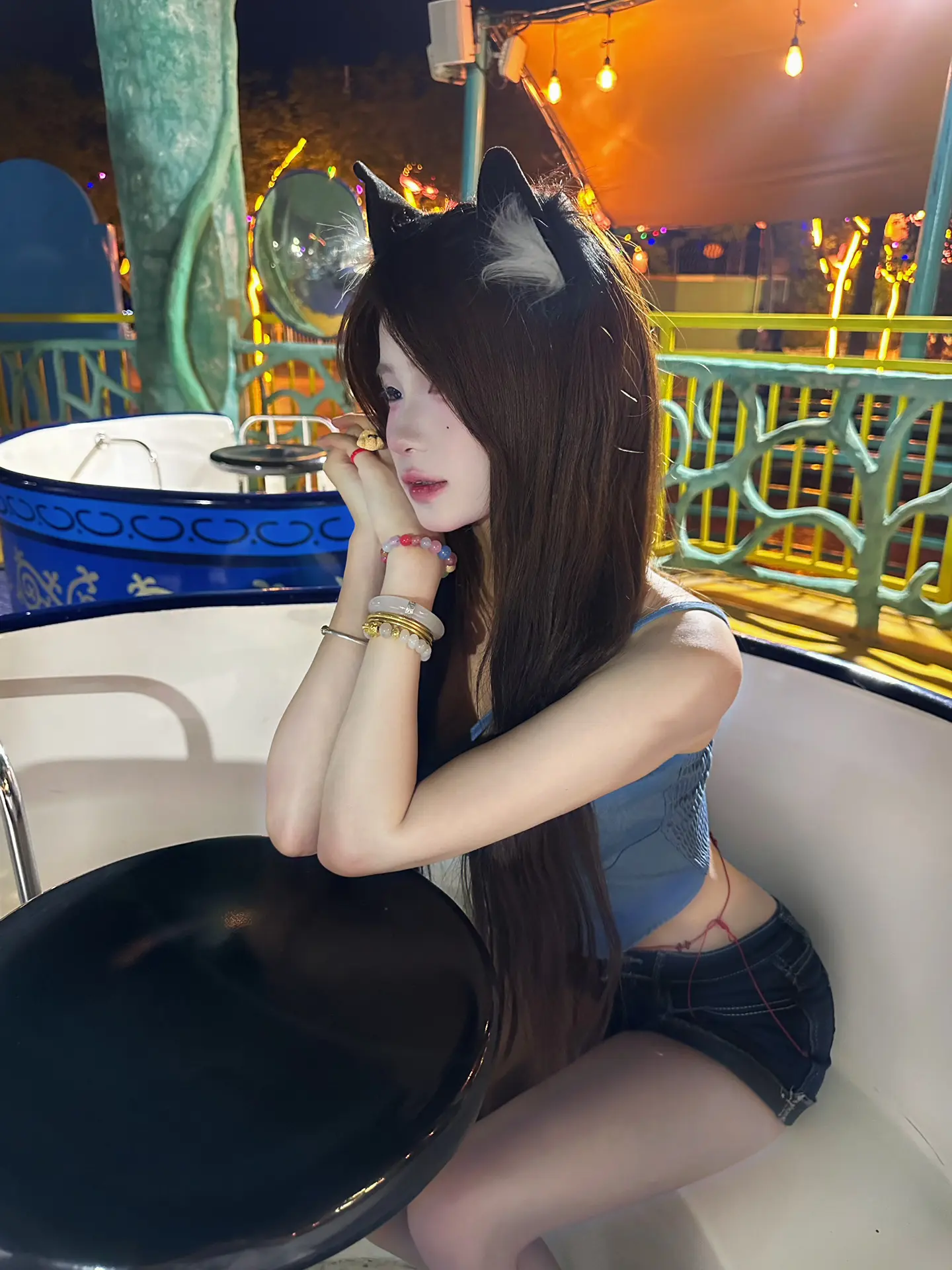 发呆……