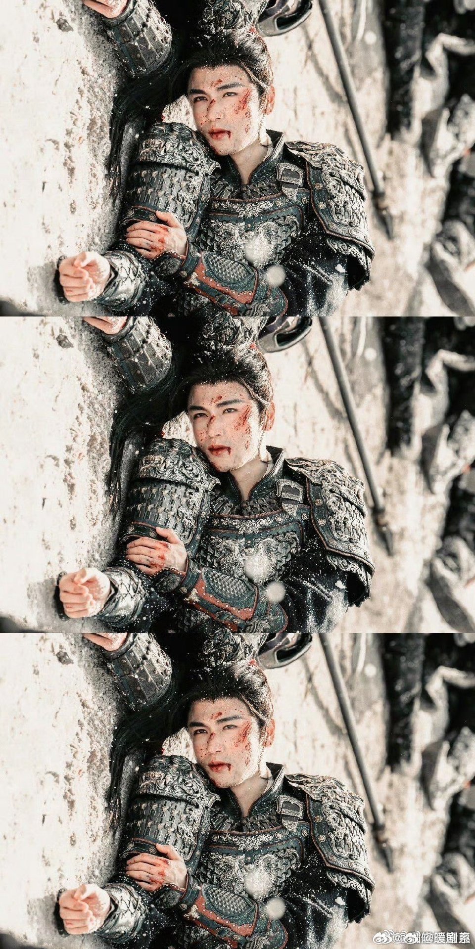 谢征雪地打戏帅成神了 雪地挥剑破风而来，动作流畅不拖沓，侠气与破碎感完美交融，这