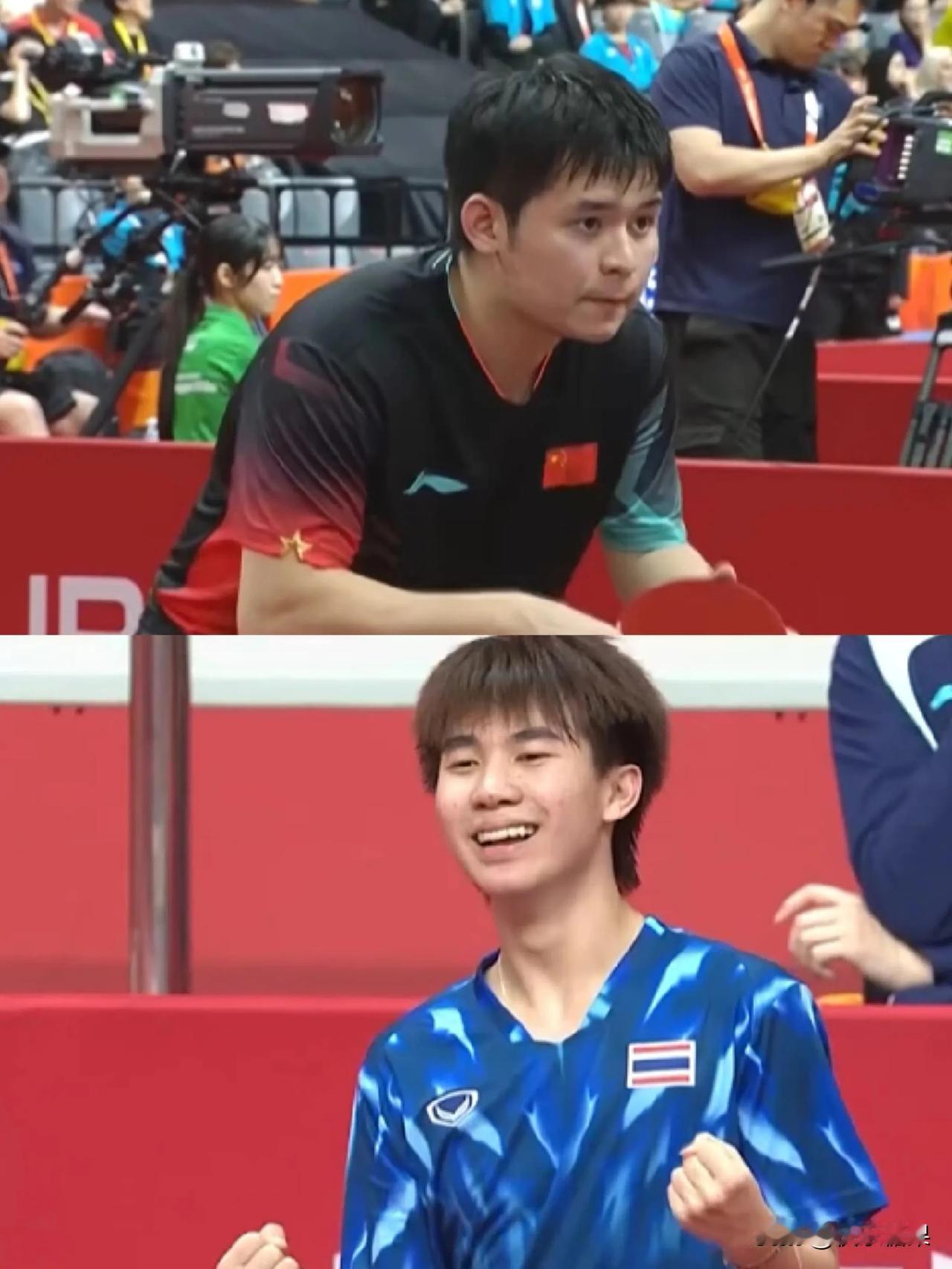 我不意外林诗栋实力很强，
但我意外的是，16岁小将普里查扬，居然能在落后局面下逆