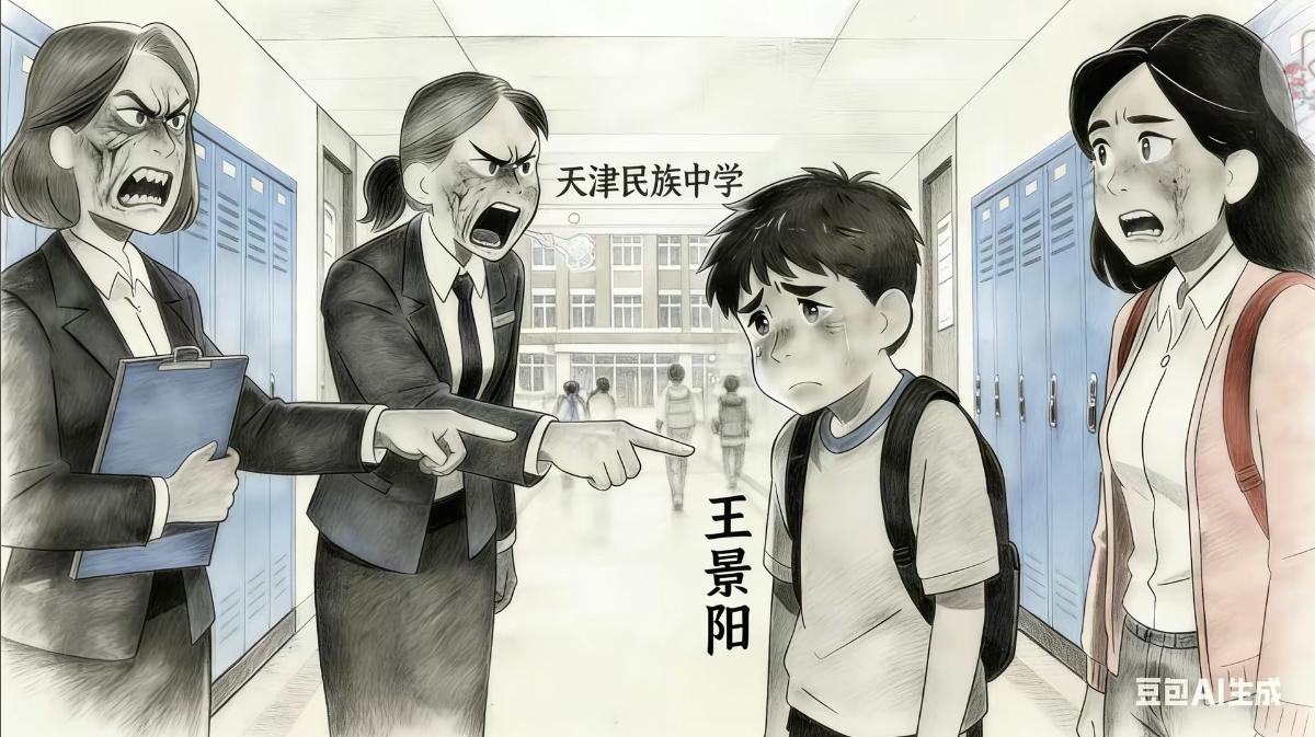 刷到新蔡学生之后，才开始陆续刷到相似的案例，才知道原来有这么多这种事情！

天津