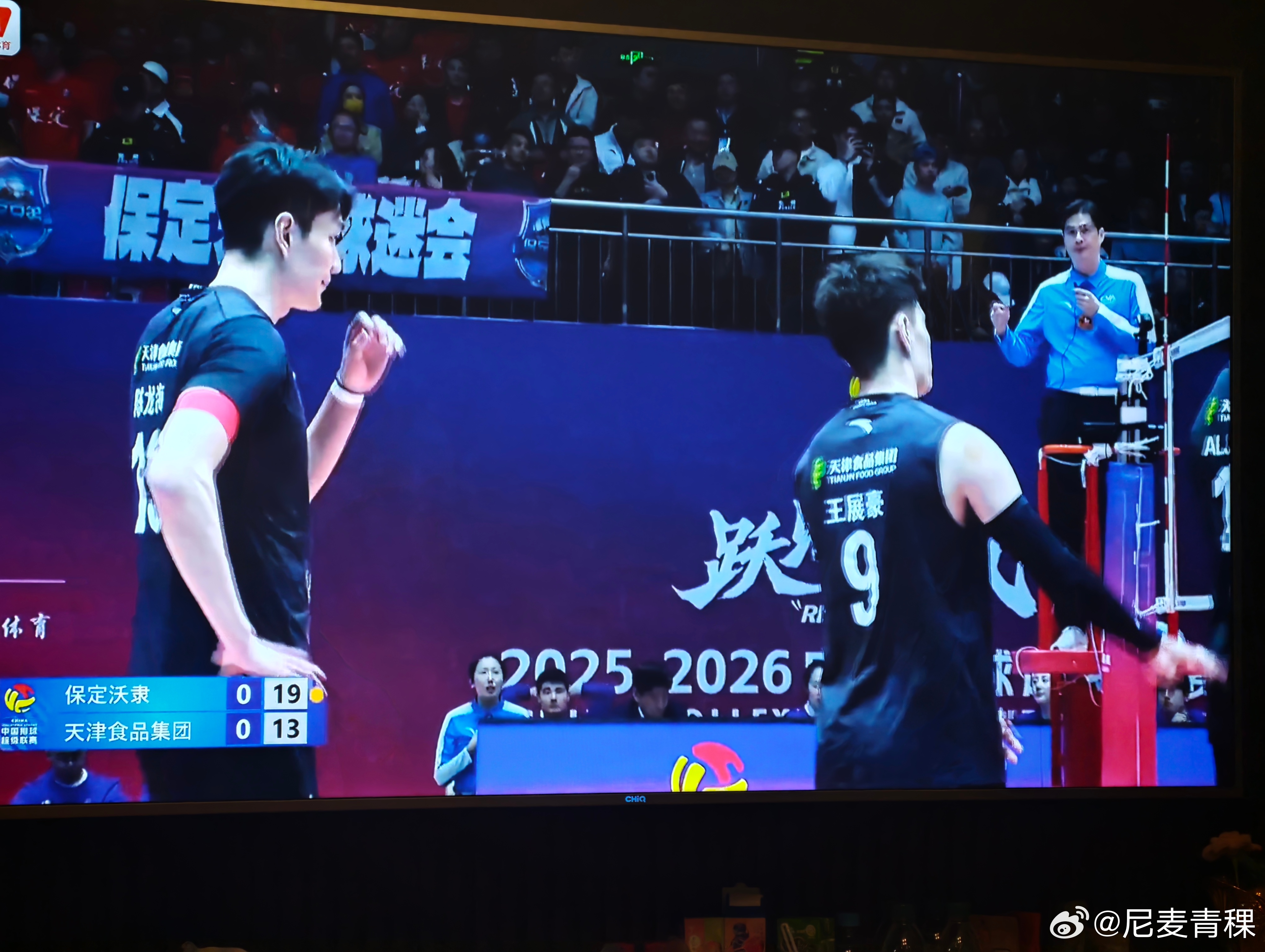 排球不落地 这是对王展豪最好的一个锻炼和检验了 