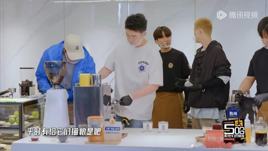 刚才回放鹿晗跟流浪猫打招呼"你好～"我直接脑补猫歪头看他——嗯嗯双向确认安全先，