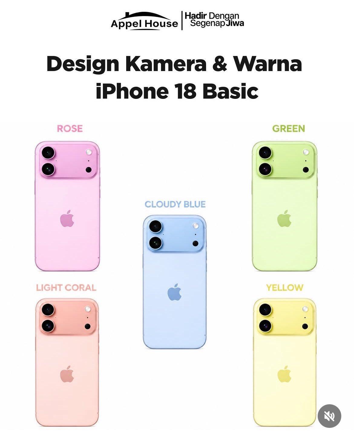 iPhone18被爆出只上9G运存
有爆料称明年3月发布的18标准版
只上了9G