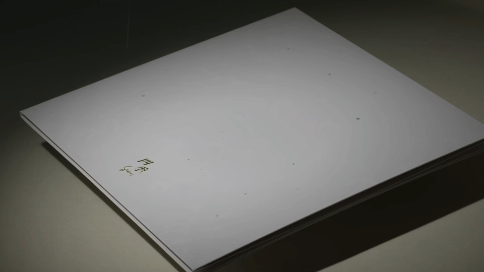 鹿晗四季晶透花影LP专辑雨后的春日花园，若隐若现的花影，还有鹿晗的音乐——这画面