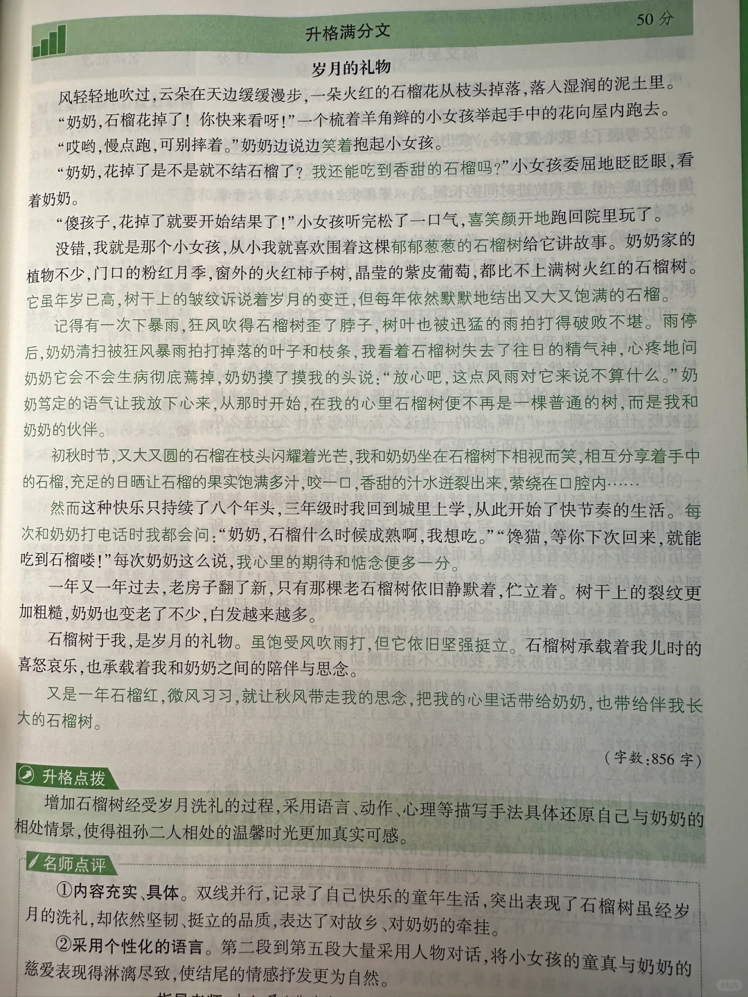 岁月的礼物