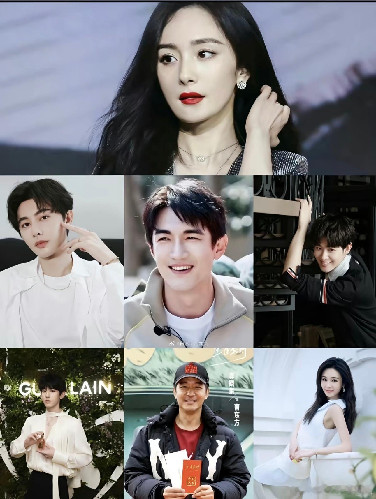 郑合惠子也加入了杨幂新公司，杨幂公司旗下还有林更新、王佑硕、田嘉瑞和郭俊辰 