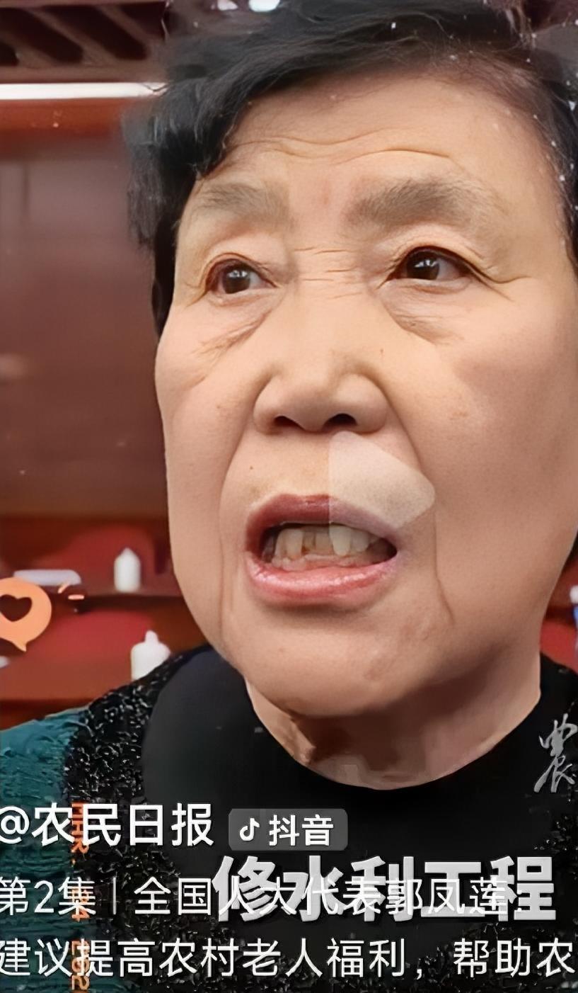 真是可笑，就因为农民代表郭凤莲同志，在“两会”上提了个给农民增加养老金的提案，现