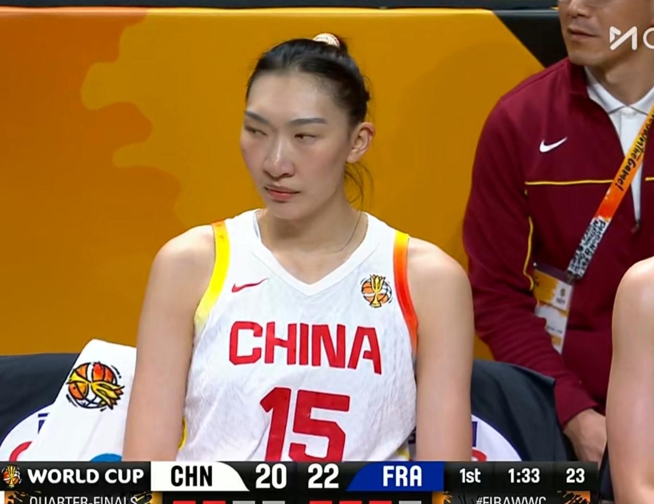 女篮世界杯中国61：90负于了法国，输掉比赛没有什么遗憾的，我们已经发挥得很好了