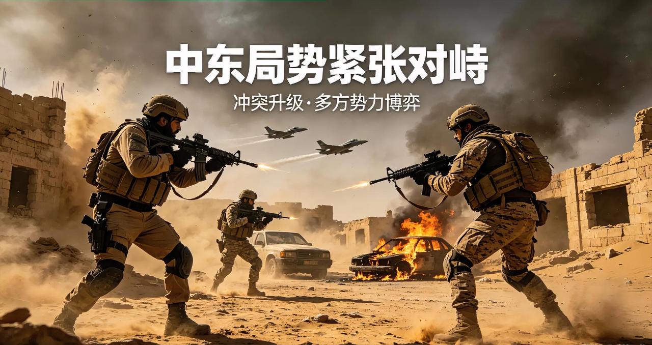 江湖再无安稳地，中东又起大风波！
 
惊天变局！中东风云骤起，以色列陷入四面承压