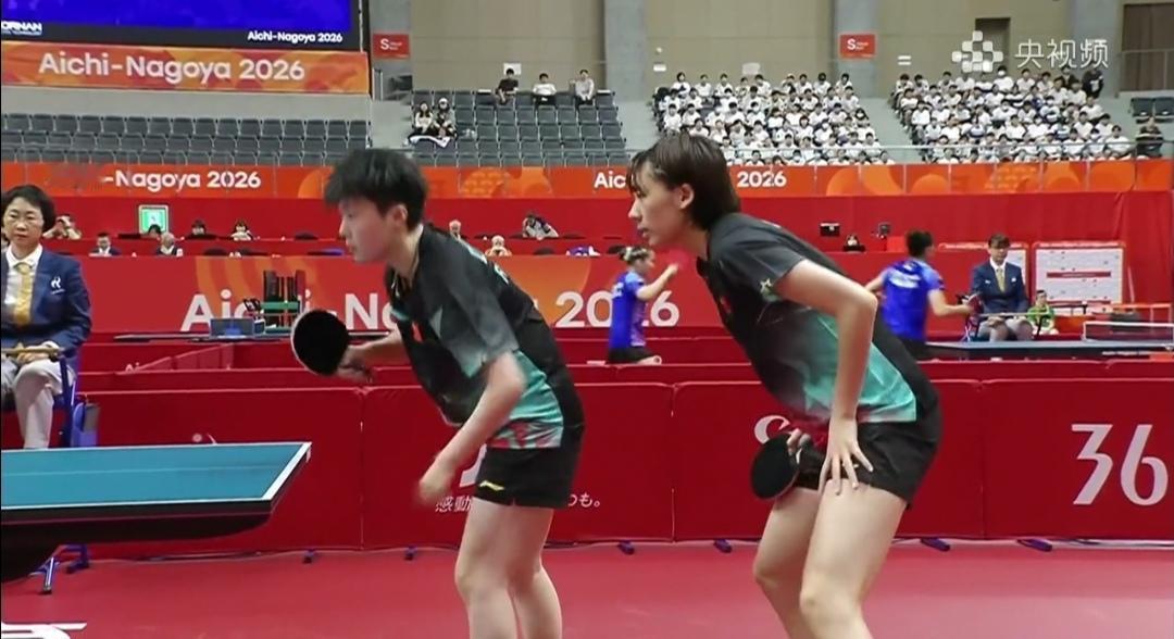 国乒小将陈熠/范姝涵3：1逆转胜神秘之师朝鲜金琴英/车秀英！


亚运会女双1/