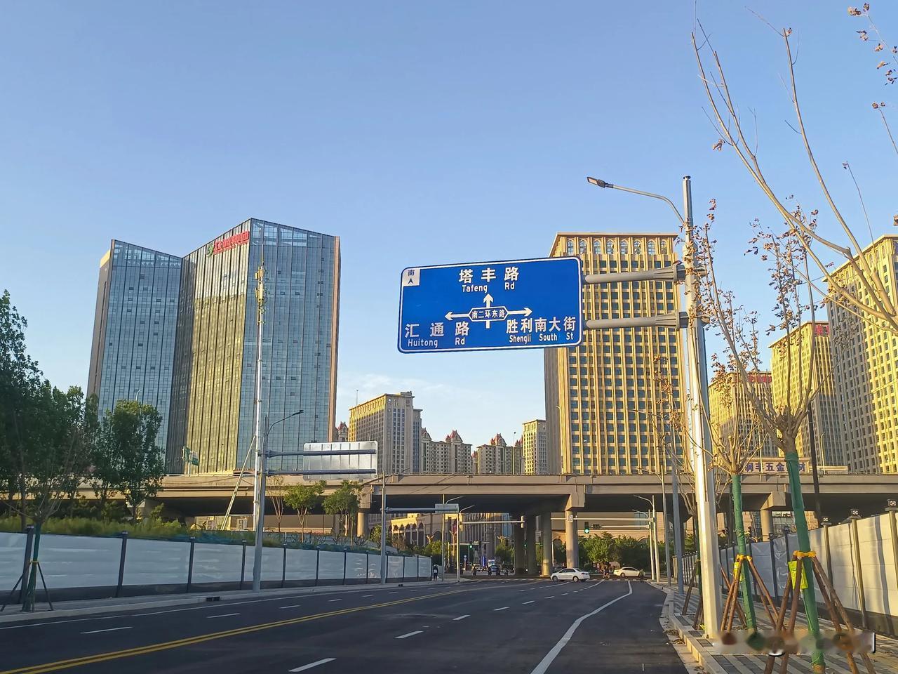 【城市巨变】东三教街（汇华路—南二环）道路工程的通车，标志着东三教街（槐安路—南