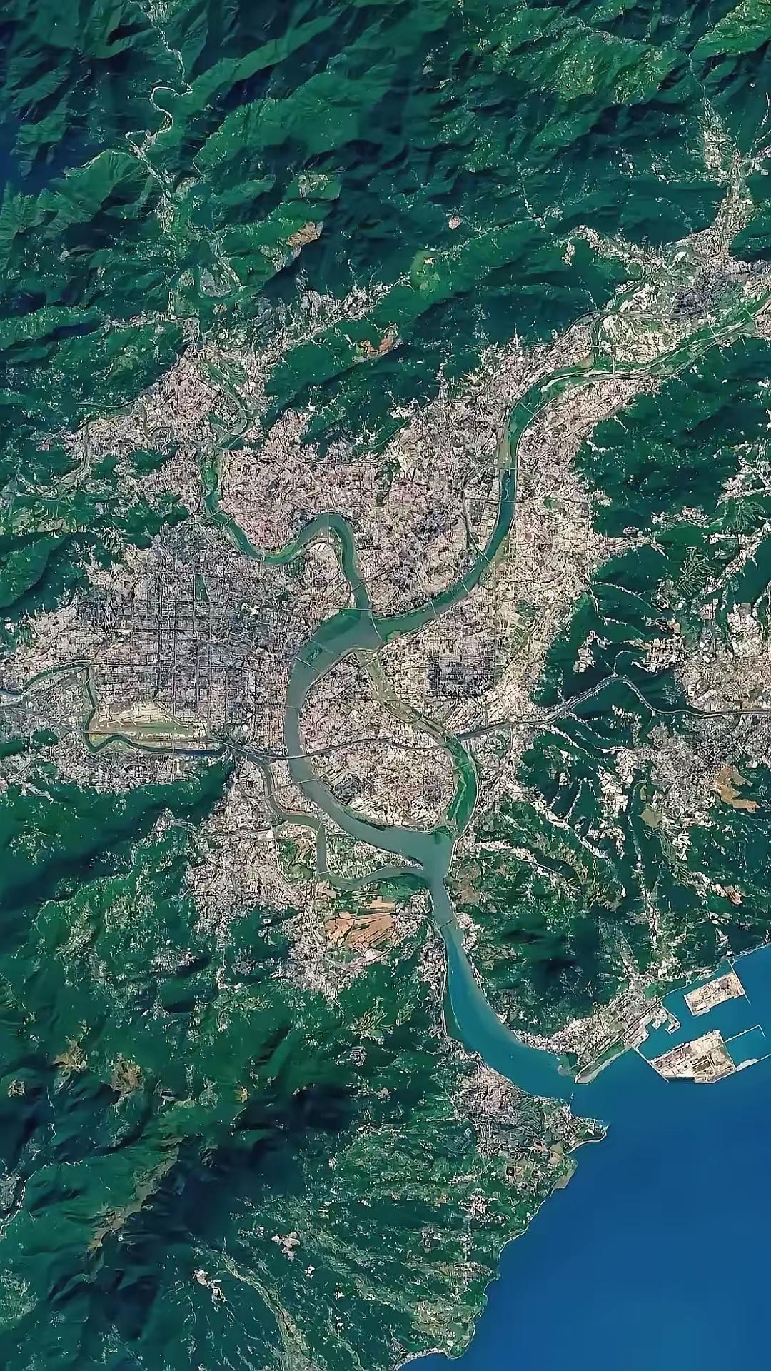 台湾省台北市卫星图