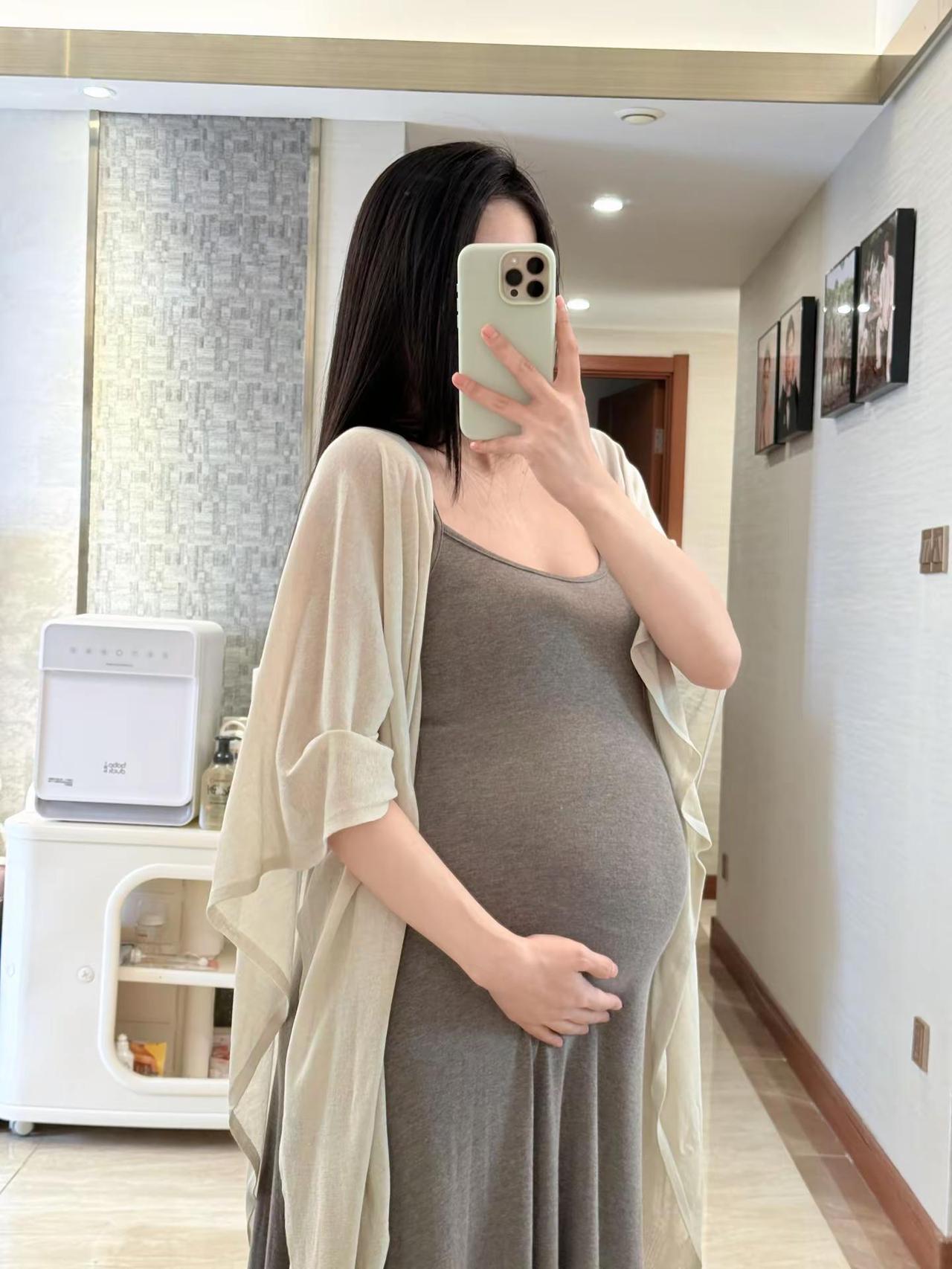 孕晚期🤰🏻懒人穿搭☁️慵懒又温柔🫧 入春穿搭  穿搭合集 孕期穿搭