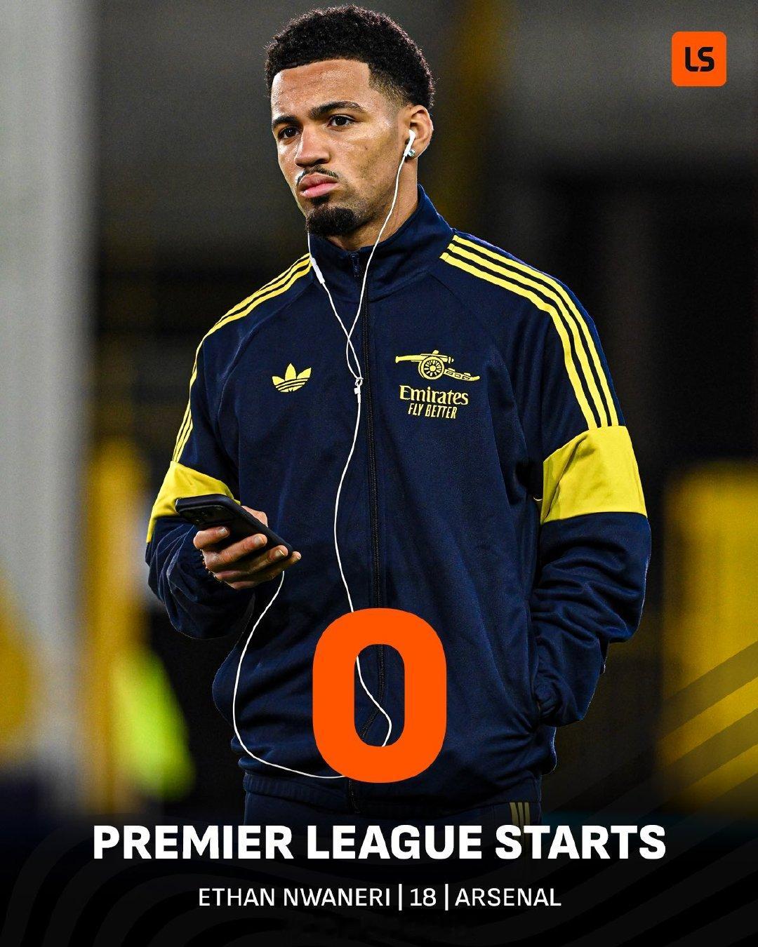 这些天才少年上赛季表现出色，但本赛季联赛首发次数却为零 英超联赛 阿森纳著名教授