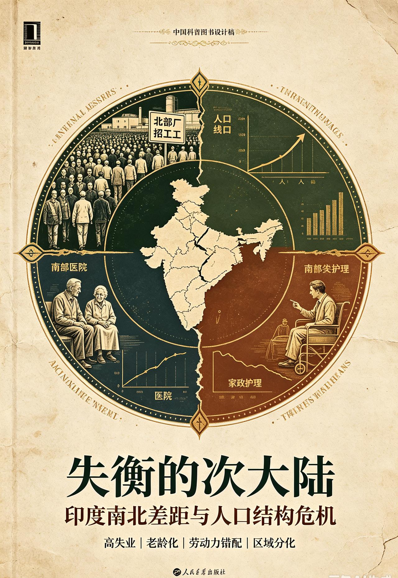 印度🇮🇳，极致的南北反差，北部人满为患，找不到工作，南部不愿生育，老龄化问题