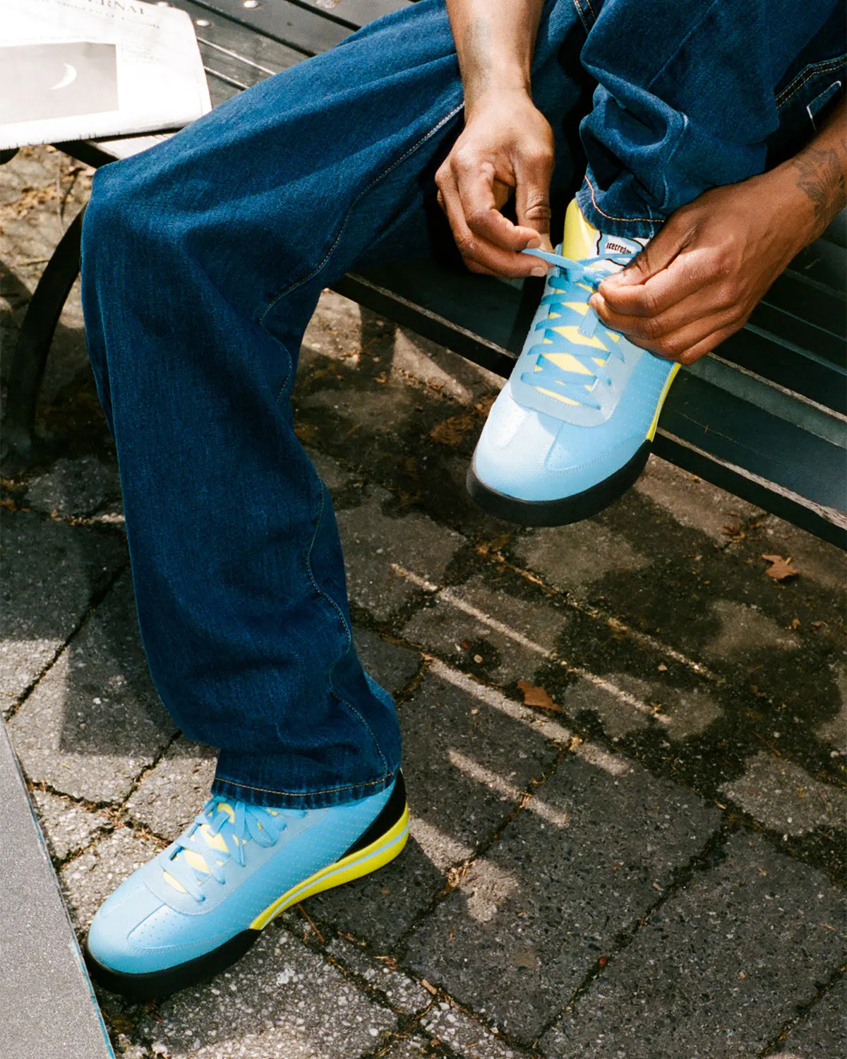 BBC Ice Cream x Reebok Board Flip "Pale 