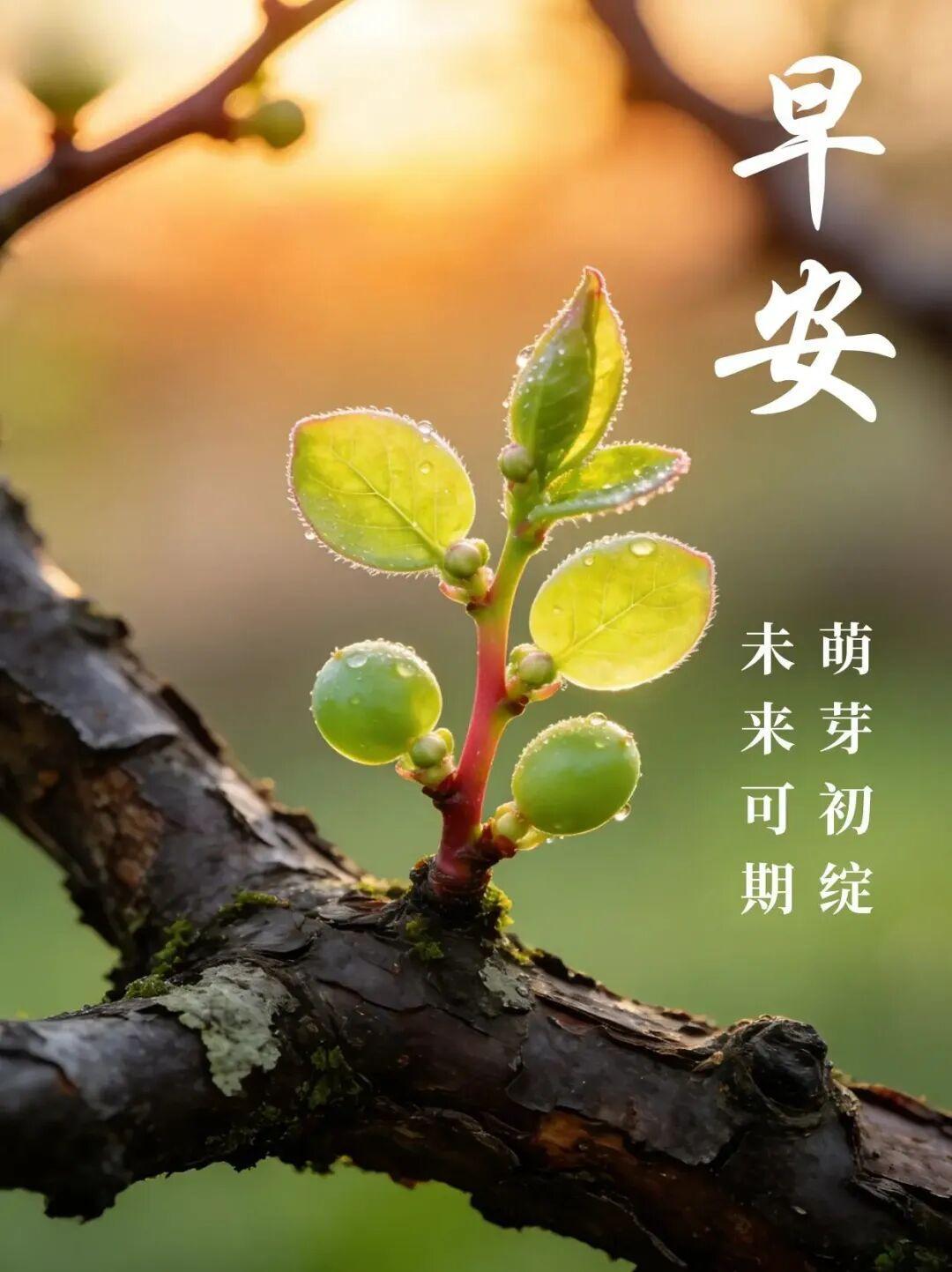 早安早安心语早安中国 生活奇奇怪怪，你得可可爱爱，开启新的一天，早安 