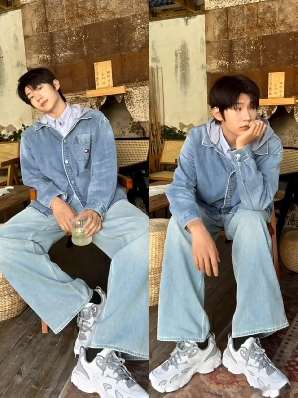 吴俊霆牛仔衣梦男吴俊霆打开衣柜全是牛仔衣笑疯了！原来吴俊霆是隐藏牛仔衣梦男，演庄