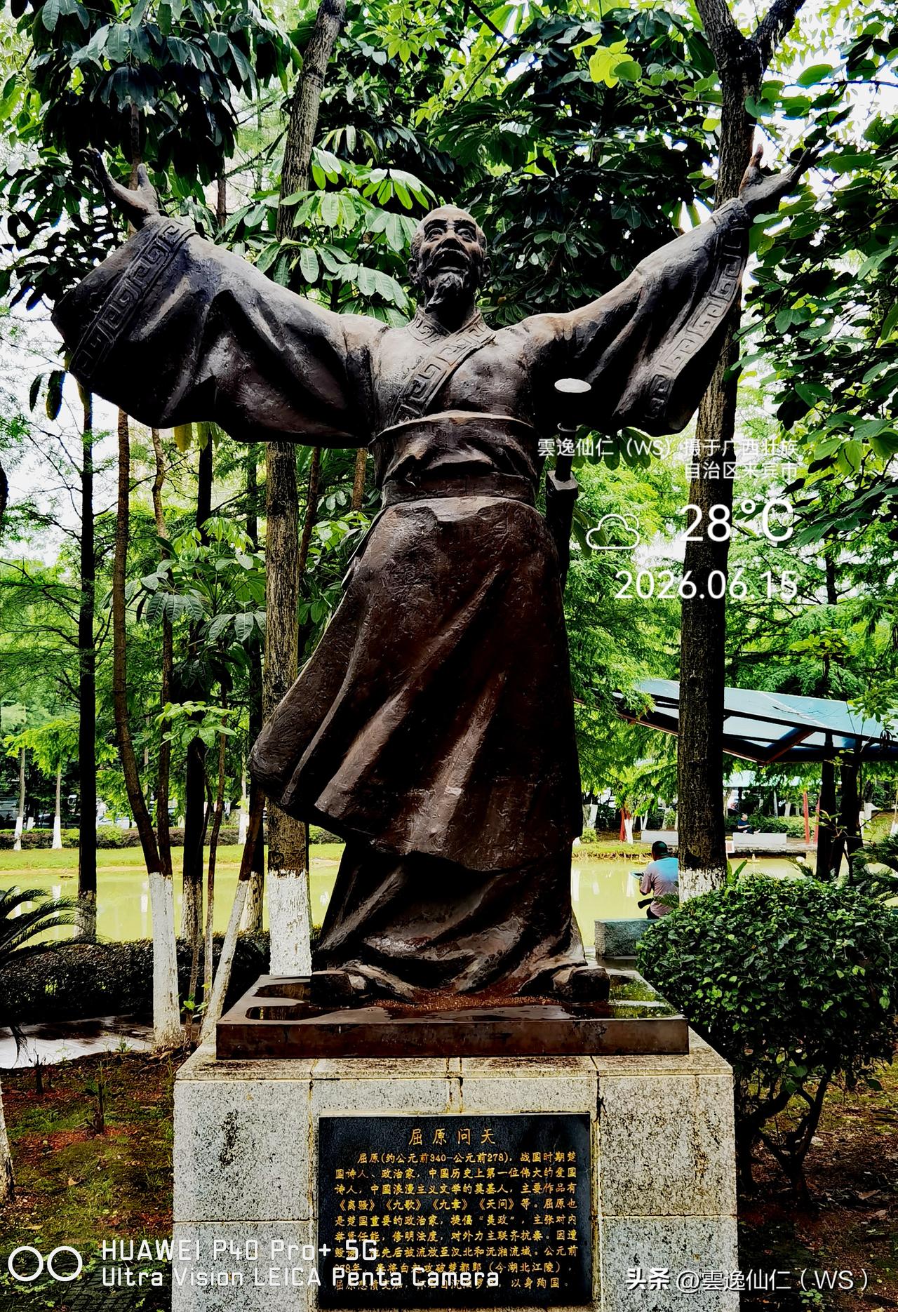 月居生活记录（9854）广西壮族自治区来宾市（79）：  屈原问天、粽叶、芋荷等