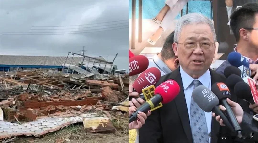 台风破坏威力大，退将栗正杰一句“天怒人怨”，引绿营似鲨鱼闻血般围剿。台风过后，台