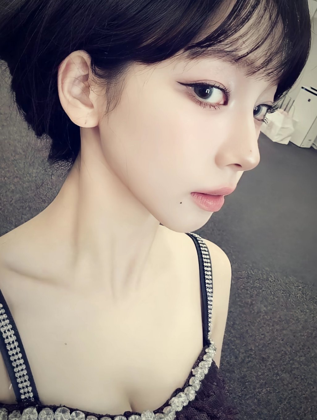 【柳智敏】侧脸伟大如斯aespa迷你6辑预告 ​​​