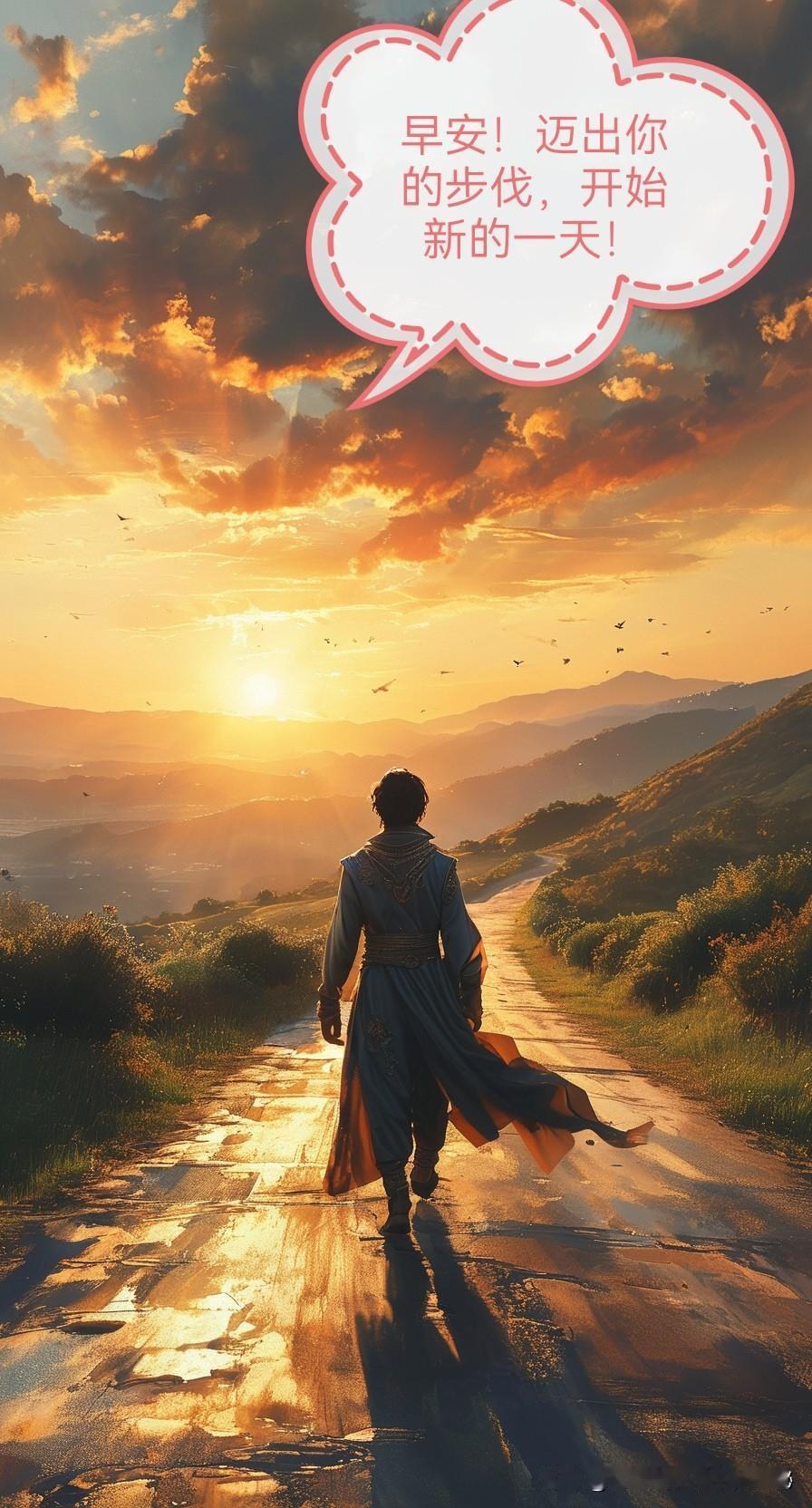 早安！新的一天开始了，迎接你的不仅仅是阳光，还有无限的可能。无论昨天经历了什么，