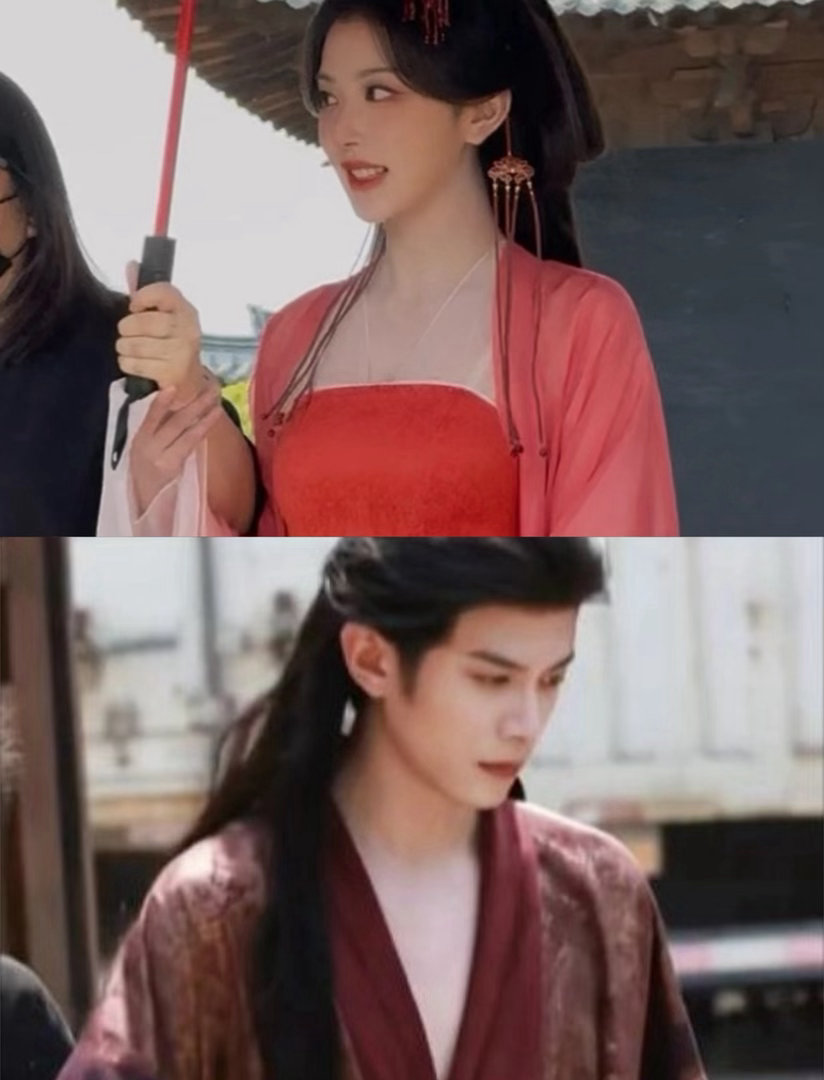 曝孔雪儿邓凯将门独后有亲密戏孔雪儿邓凯将门独后路透好般配 