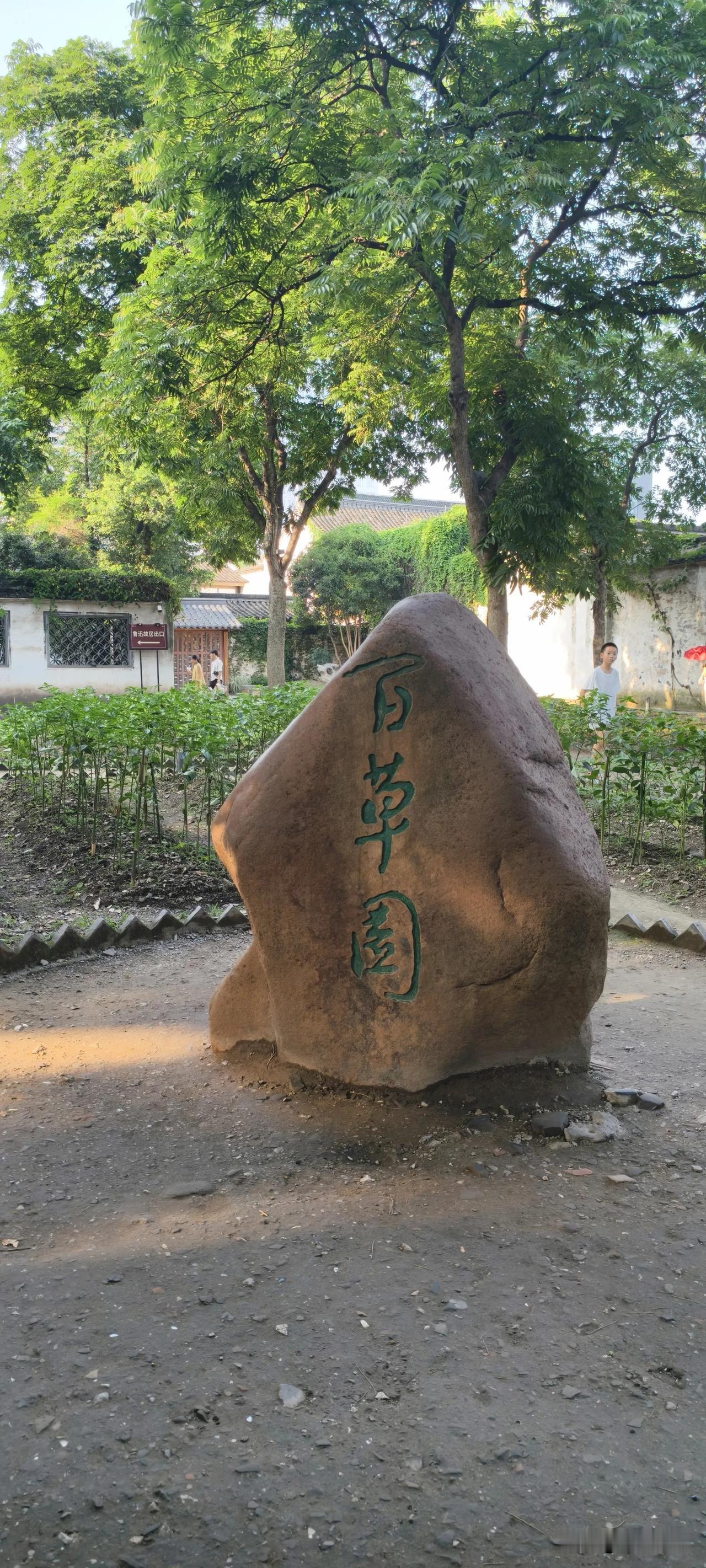 到绍兴出差，趁着周末闲暇，我去鲁迅故居游览了一番。小时候课本里描绘的画面，如今真